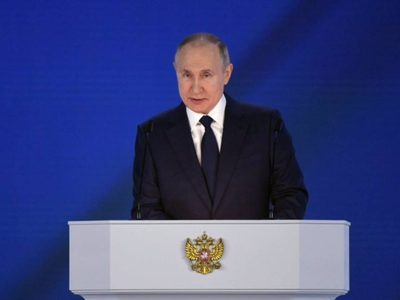 Putin insta a no "cruzar la línea roja" con Rusia y promete una respuesta "inmediata" y "enérgica"