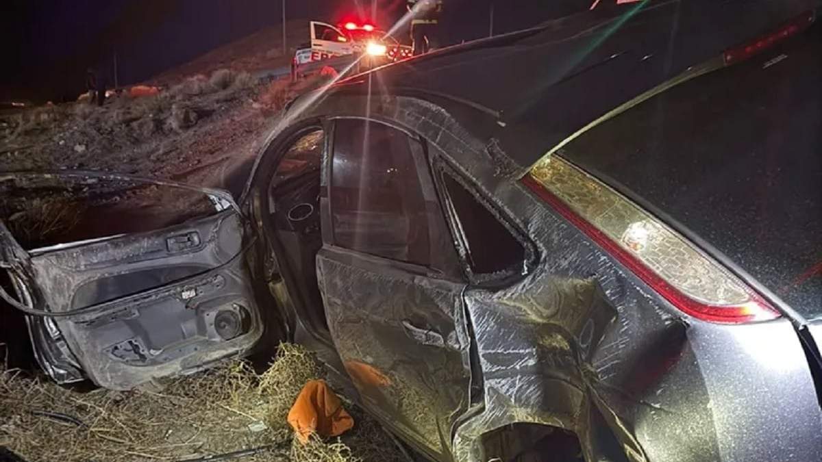 El Ford Focus era conducido por un gendarme de 25 años. Fuente (X)