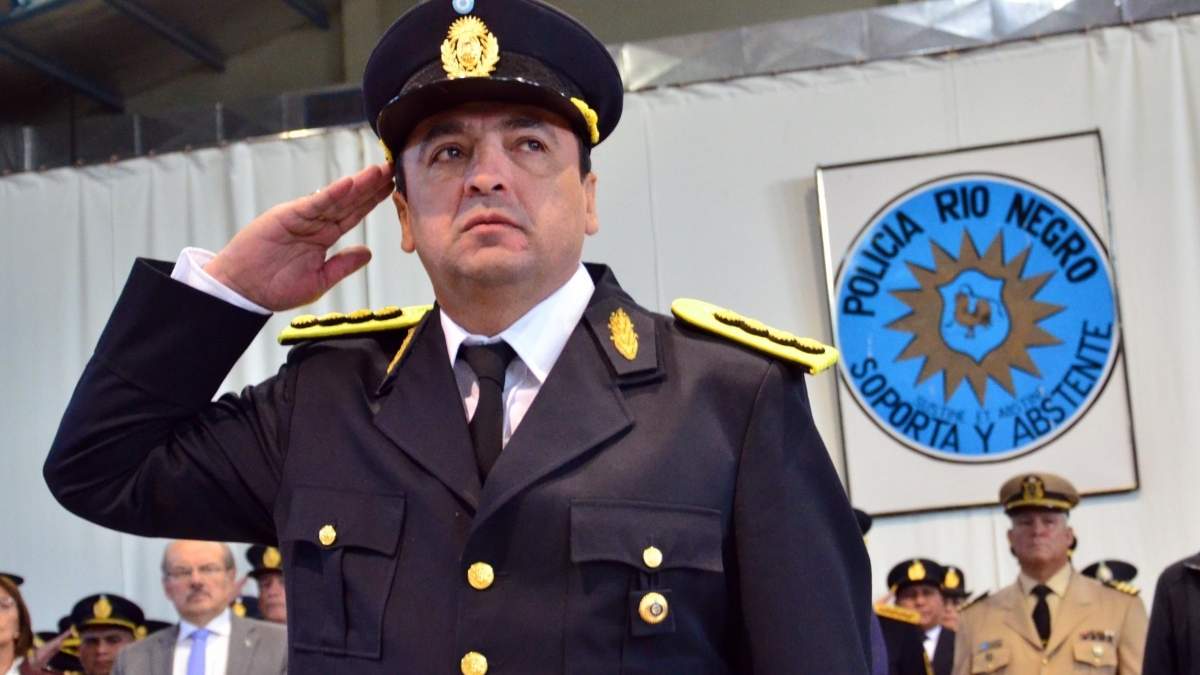 Renunció Daniel Jara a la policía rionegrina. Fuente: (Twitter)