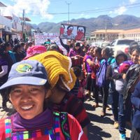 'No queremos flores, queremos derechos”, claman mujeres en Chiapas