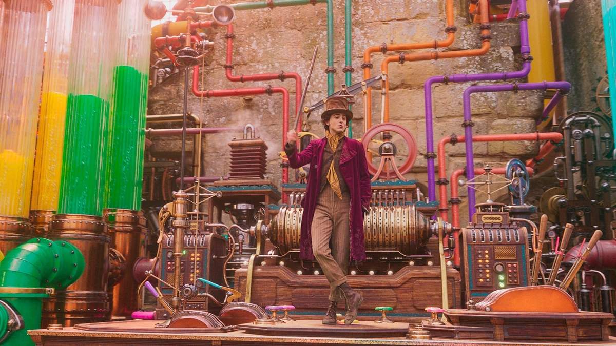 Una escena de la película "Wonka"