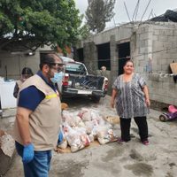 El INE impuso una cautelar para que los políticos no hagan propaganda en la entrega de insumos