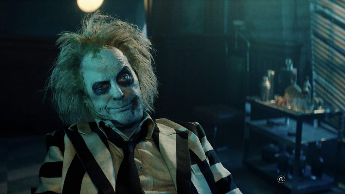 Michael Keaton en "Beetlejuice Beetlejuice"