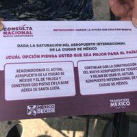 La consulta no es el mejor método para elegir lugar para el NAIM: Concanaco-Servytur