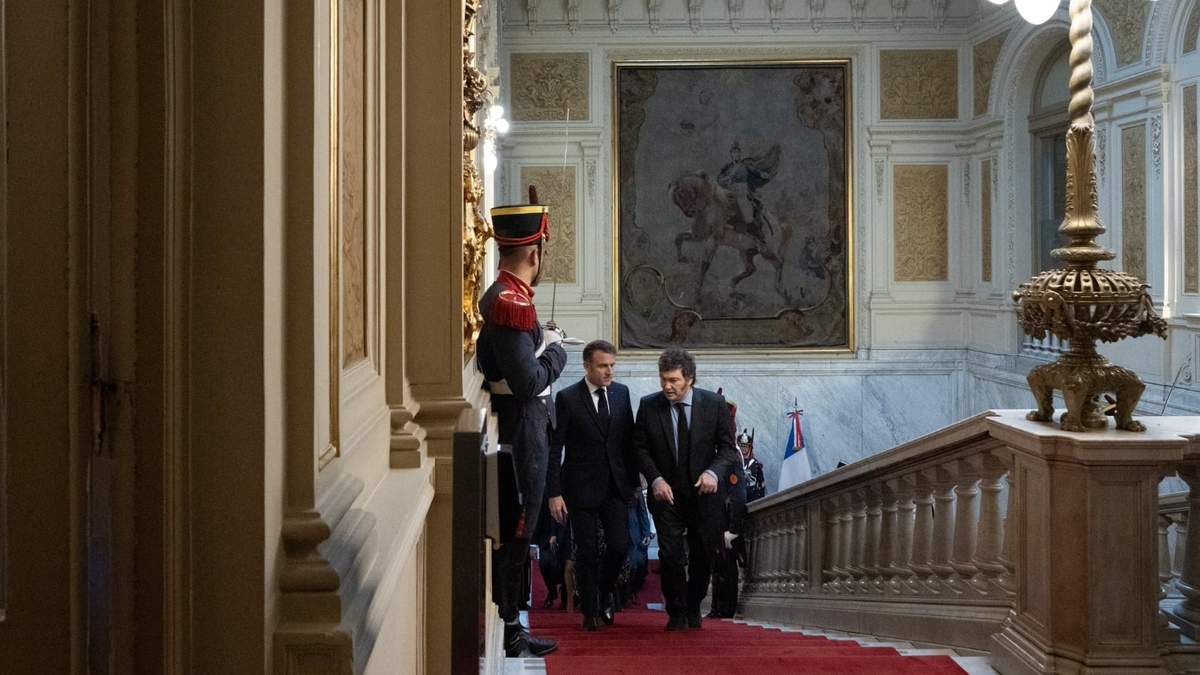 Macron y Milei