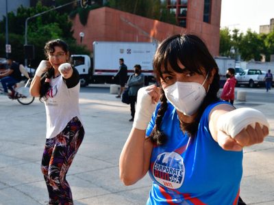 Indeporte organiza entrenamiento para la clase masiva de box “más grande del mundo” (Video)