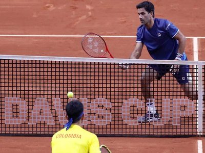 Argentina no pudo con Colombia y se despidió de la Copa Davis