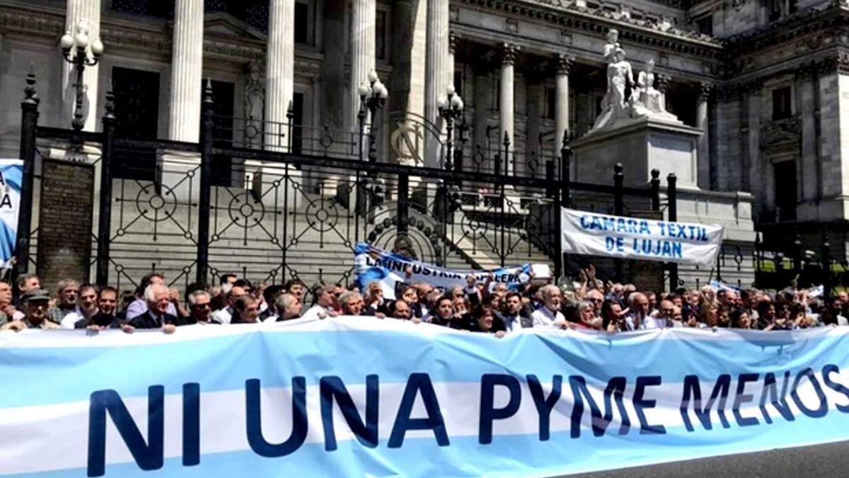 Pymes endeudadas. Fuente: (Twitter)