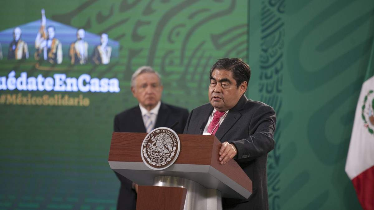 El gobernador y el presidente durante una conferencia en marzo de este año