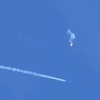 Estados Unidos derriba sobre el Atlántico el globo chino sospechoso (Video)