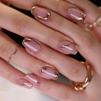 Nail Art: mirá estas ideas de manicura francesa con estrellas que le darán un toque chic a tus uñas