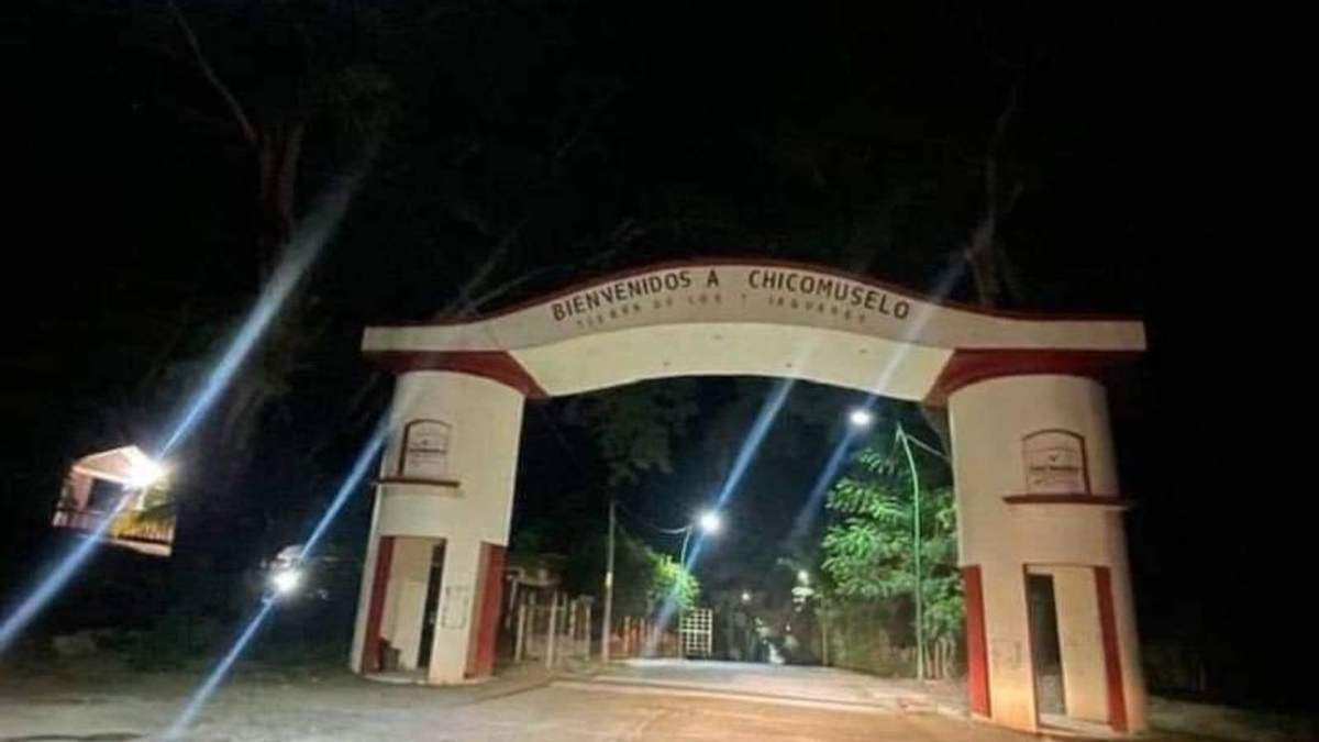Entrada a Chicomuselo, Chiapas