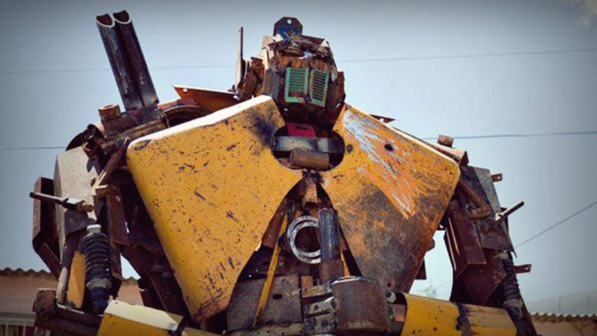 El robot de Claudio Purrán. Fuente: (Twitter)