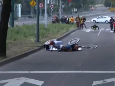 Bache no provocó accidente en Maratón de la CDMX, sino una coladera mal intervenida: Brugada