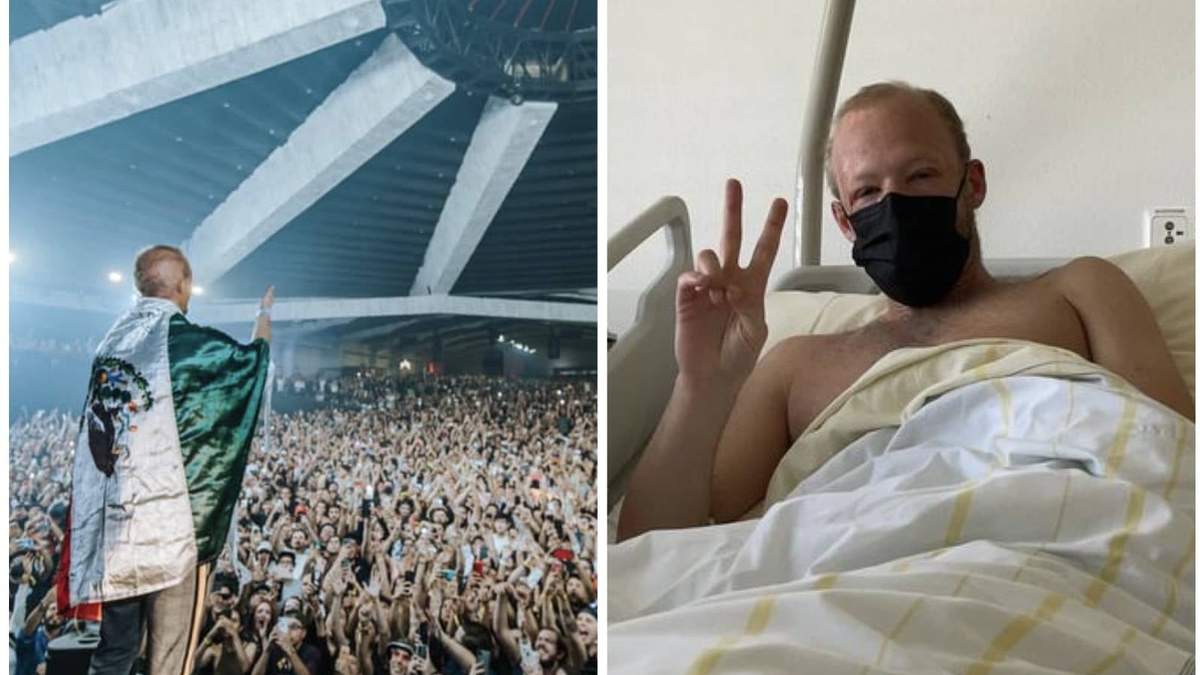 El DJ alemán en su concierto en Jalisco y en la cama del hospital