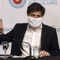 Axel Kicillof en aislamiento preventivo por contacto con un contagiado