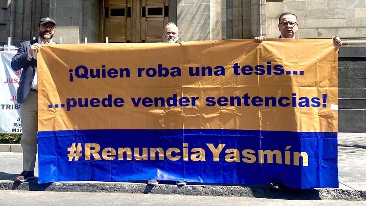 Emilio Álvarez Icaza, Gustavo Madero y Germán Martínez en la Suprema Corte