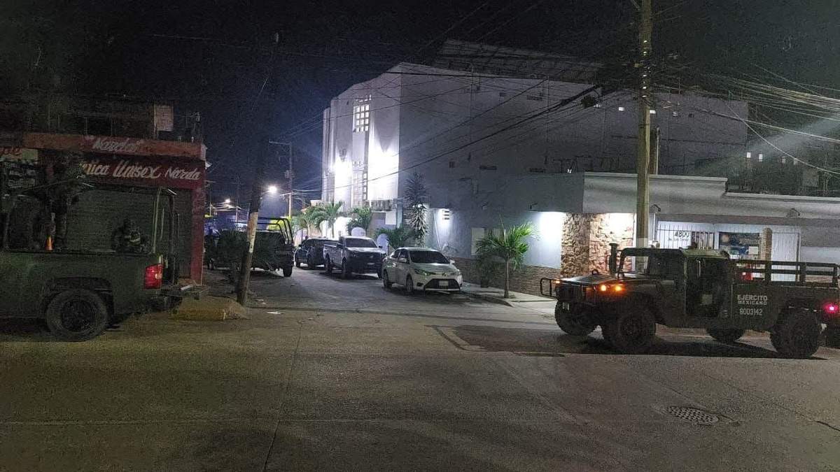 La zona donde ocurrió el ataque