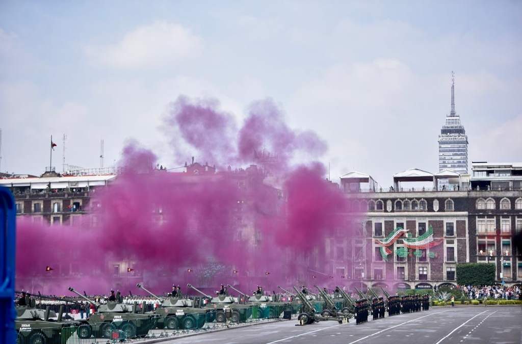 El desfile militar