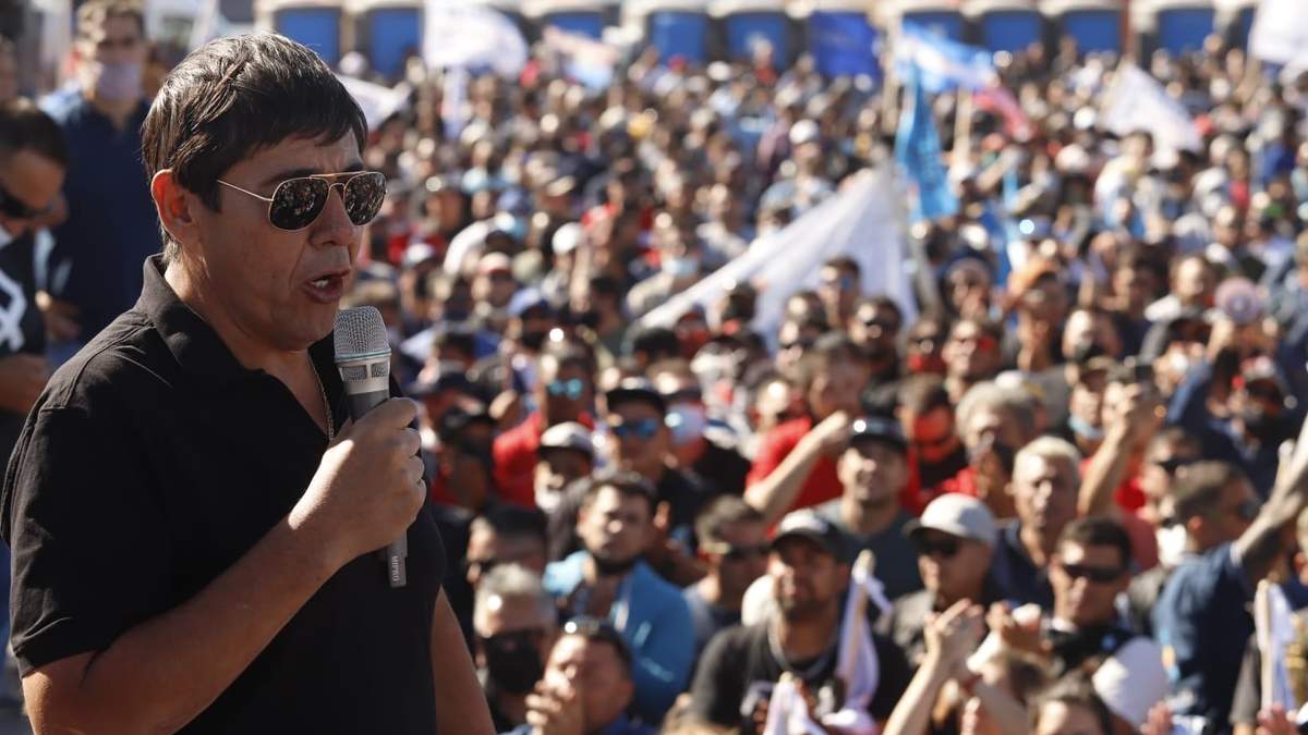 Marcelo Rucci, secretario general de los petroleros. Fuente: (Twitter)