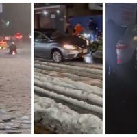 Lluvia y granizo colapsan las alcaldías Álvaro Obregón y Cuajimalpa (Videos)