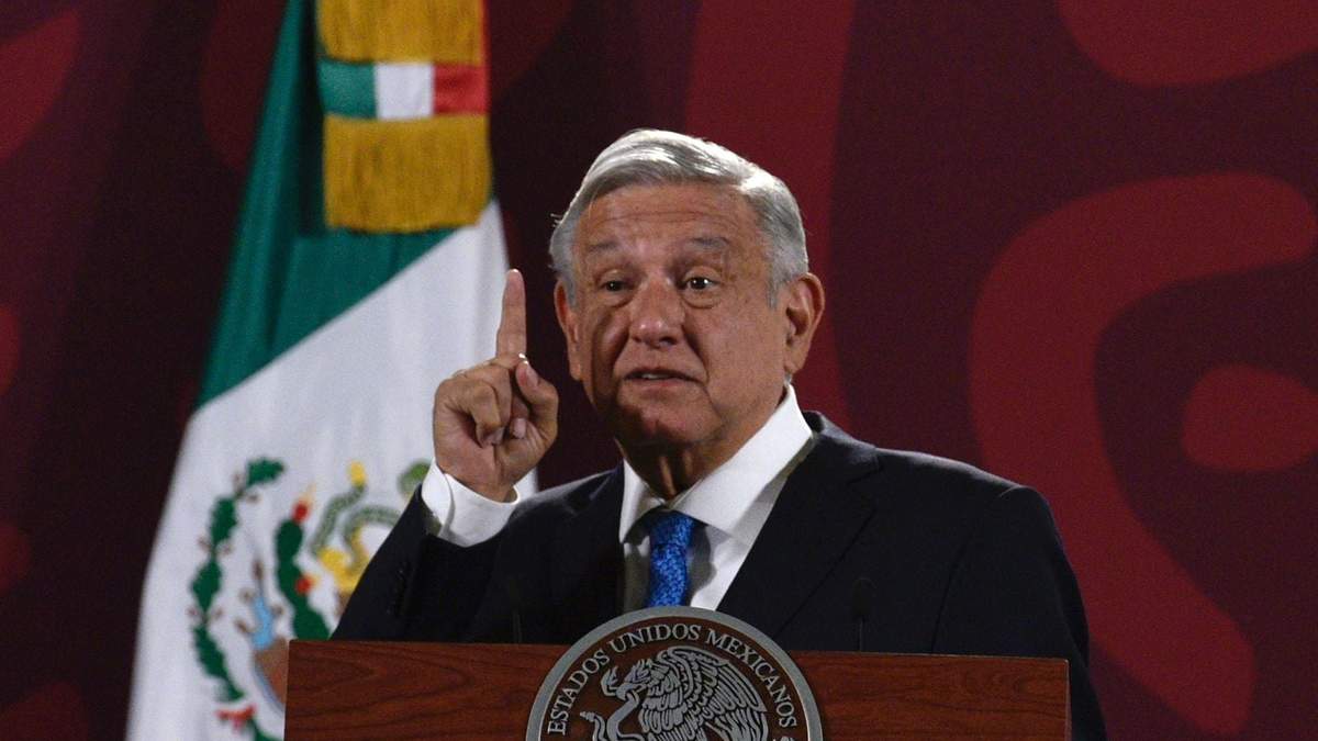 El presidente López Obrador