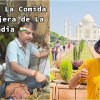 TikToker desata polémica por comer en las calles de la India y ser hospitalizado (Videos)