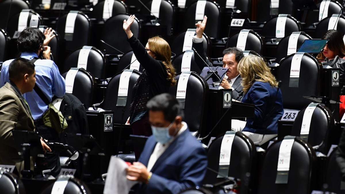 Sesión en la Cámara de Diputados