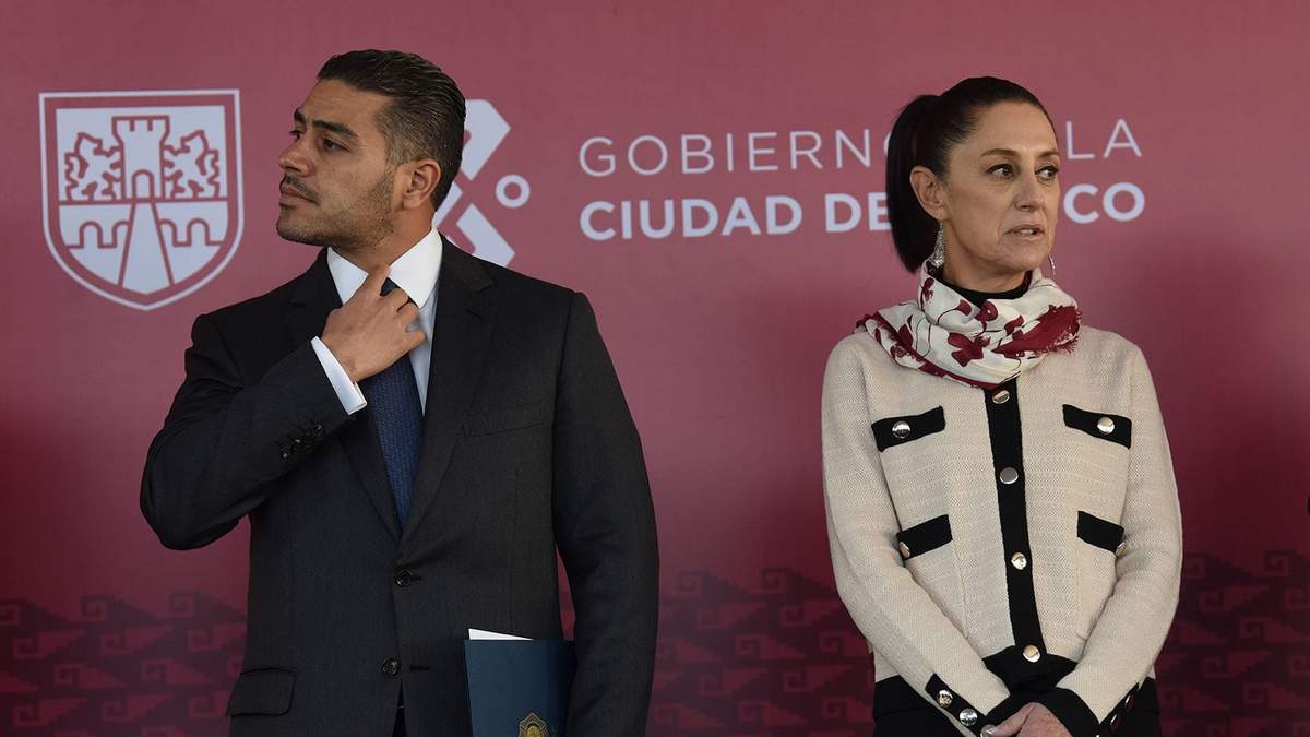 Claudia Sheinbaum y Omar García Harfuch