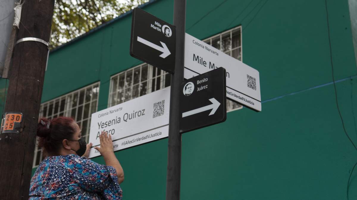 Cambio de nombre de calles