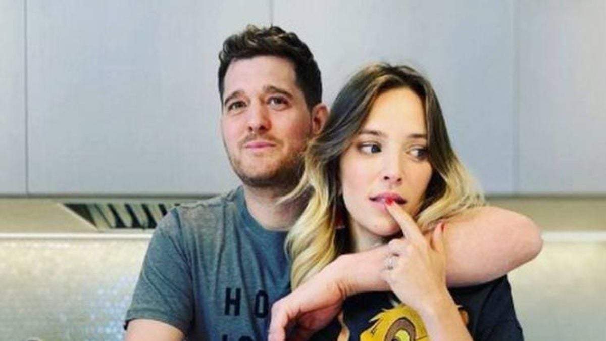 Luisana Lopilato y Michael Bublé. Fuente: (Twitter)