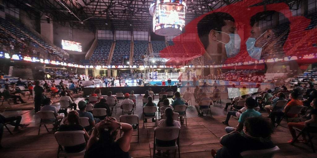 Boxeo en tiempos de coronavirus.