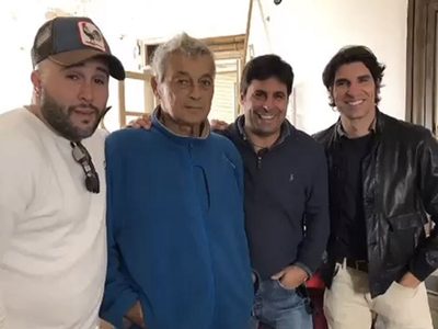 Riverita no pudo evitar la emoción luego de la inesperada visita de sus sobrinos