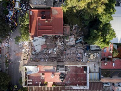 La tragedia develada desde un dron