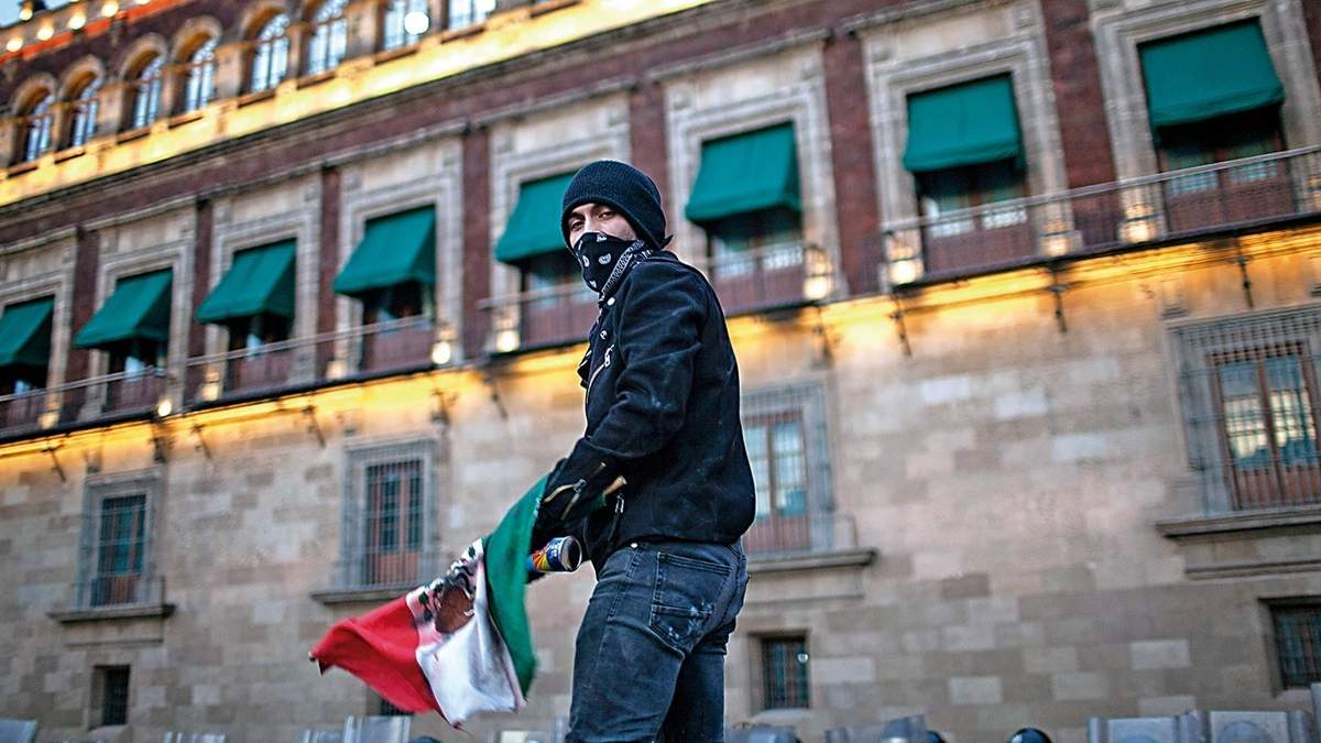 La marcha contra la militarización