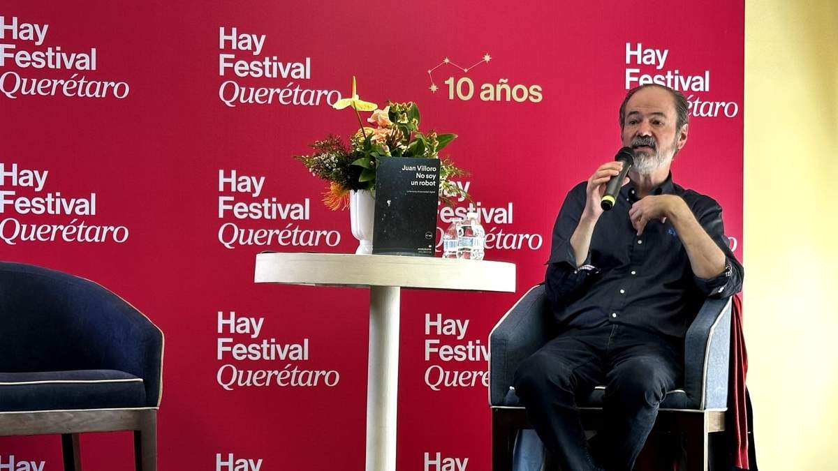Juan Villoro en el Hay Festival