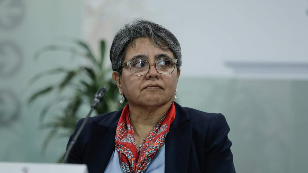Raquel Buenrostro en el Senado
