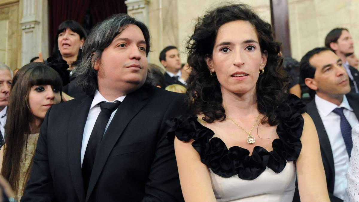 Rocío García y Máximo Kirchner. Fuente: (Instagram)