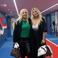 Wanda Nara mostró los avances de su entrevista con Susana Giménez: "Grabando"