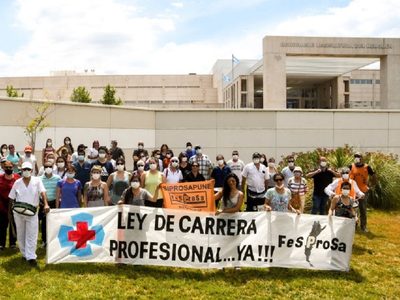Se vienen 24 horas de paro en Salud exigiendo la ley de carrera profesional