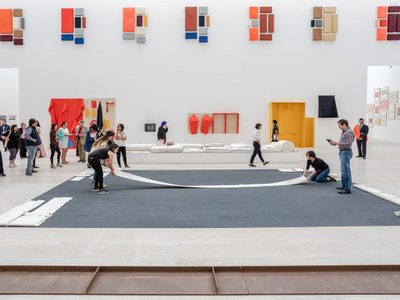 El Museo Jumex y la obra de Franz Erhard Walther