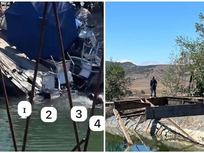 Se desploma muelle volado en restaurante de Ensenada y deja cuatro lesionados