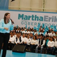 En cierre de campaña de Martha Erika Alonso se suma el Panal y pide voto por Meade