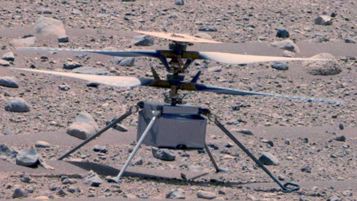 Helicóptero Ingenuity de la NASA en Marte