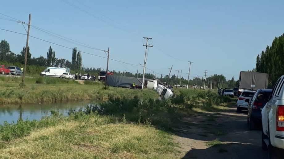 Trágico accidente en Cipolletti Fuente: (Twitter)