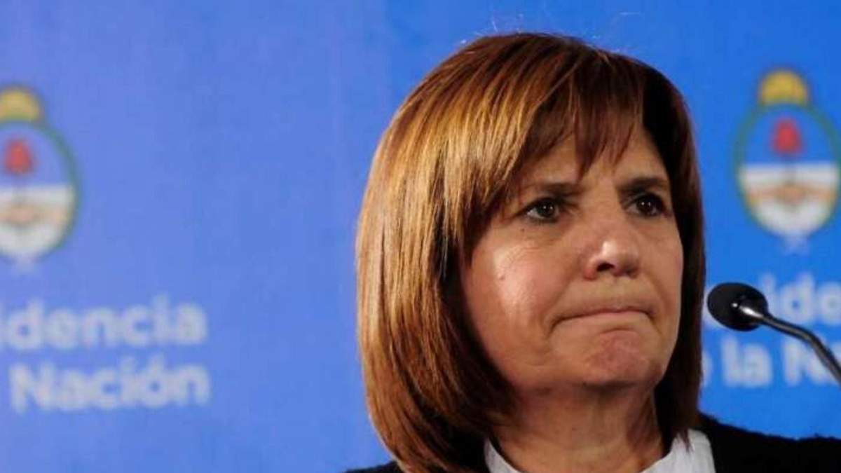 Patricia Bullrich, exministra de Seguridad de la Nación. Fuente: (Twitter)
