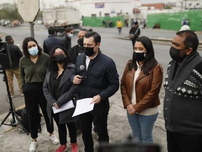 Colosio exige apoyo al gobierno federal para atender a migrantes llevados a Monterrey