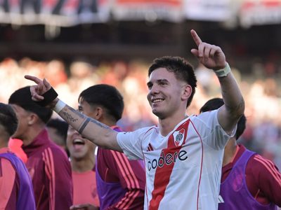 “Inatajable”: los elogios de Marcelo Gallardo para Franco Mastantouno por su golazo ante Boca
