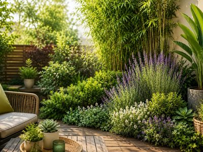 La regla de los 3 niveles: el truco de jardinería que usan los paisajistas para que cualquier jardín parezca más grande