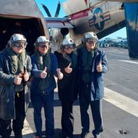 Milei participará de ejercicios navales tras la llegada del portaviones USS Nimitz a Mar del Plata